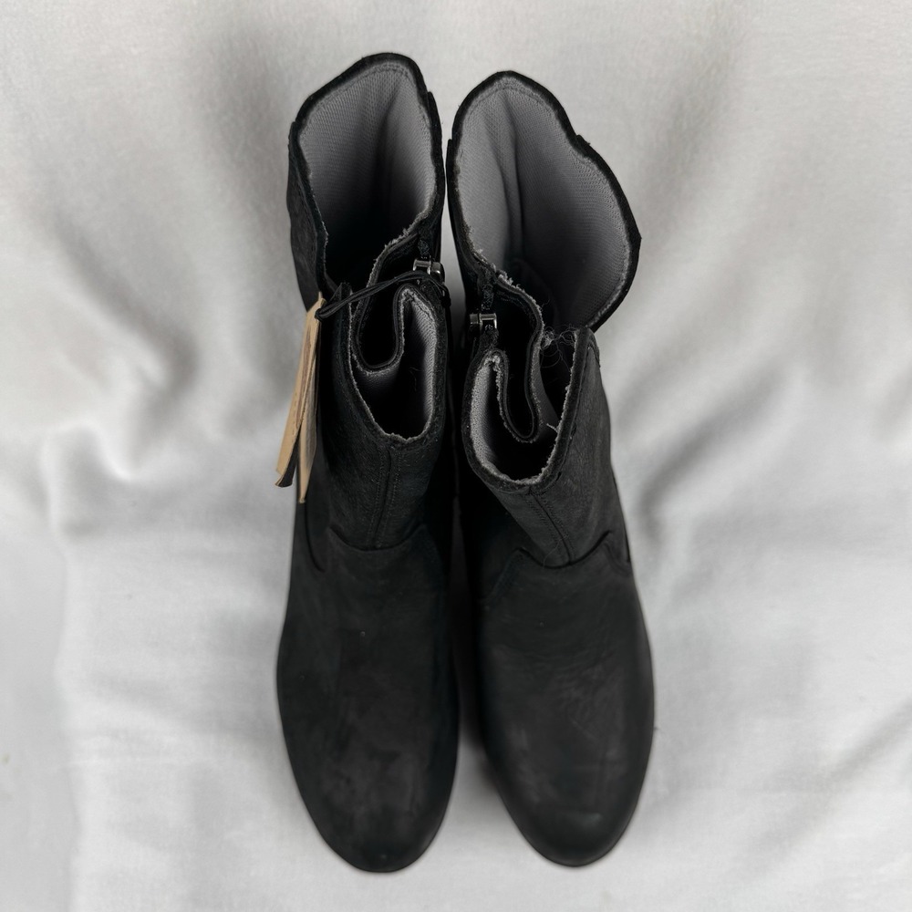 Women's Harley-Davidson Waterproof Black Boots Heels Size 8.5 M Stock #D87203 - Picture 5 of 9